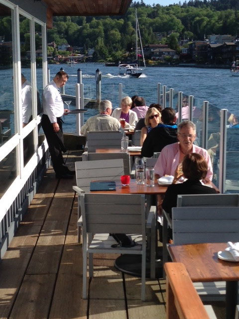 Boathouse deck people ezocxt