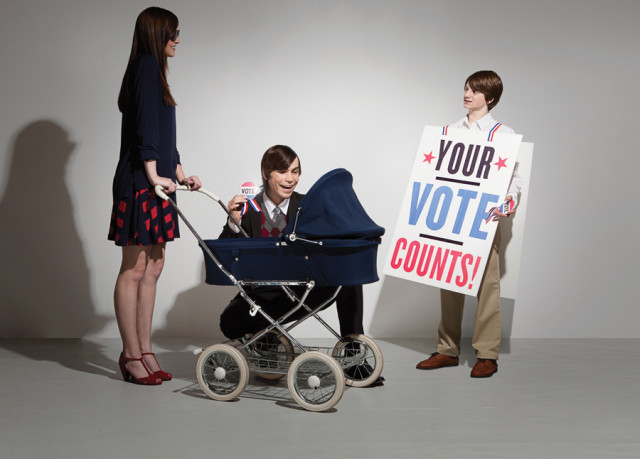 Private School and Baby Carraige
