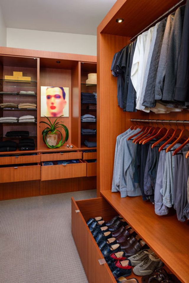 Closet Envy with Solid Wood Doors