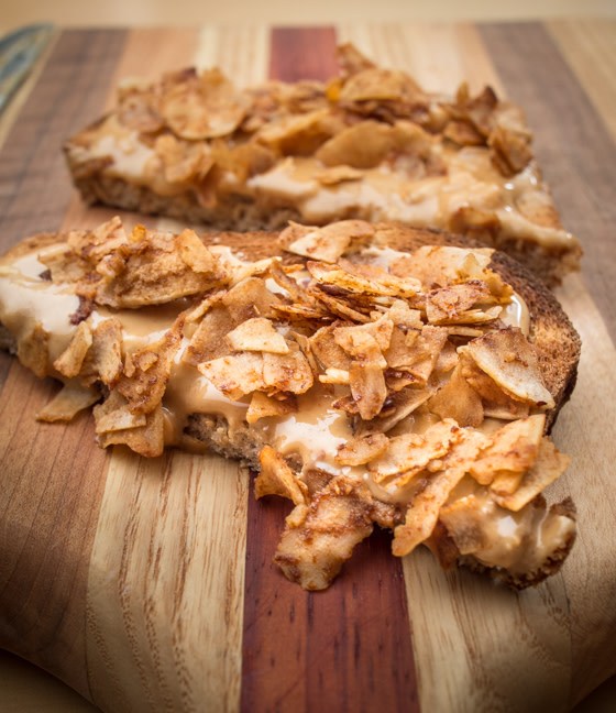 Nut butter bacon toast vxh4hl