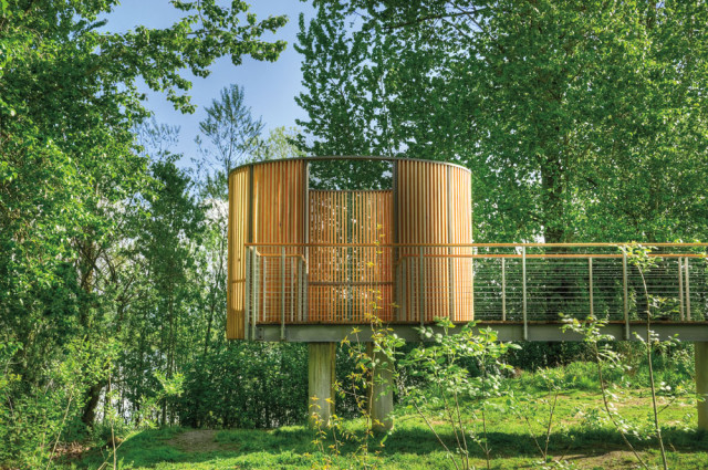 Sandy River Delta Bird Blind