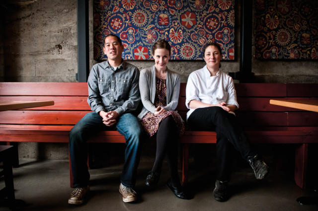 Aviary’s Jasper Shen, Kat Whitehead, and Sarah Pliner