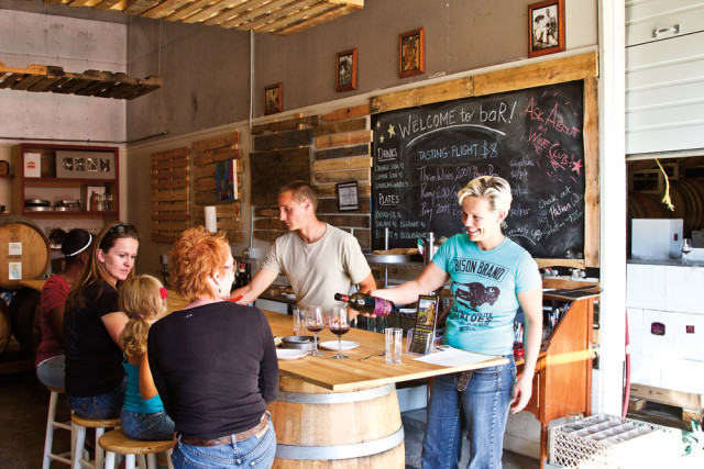 Remy Wines’ tasting room