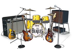 The Beatles: Rockband Props