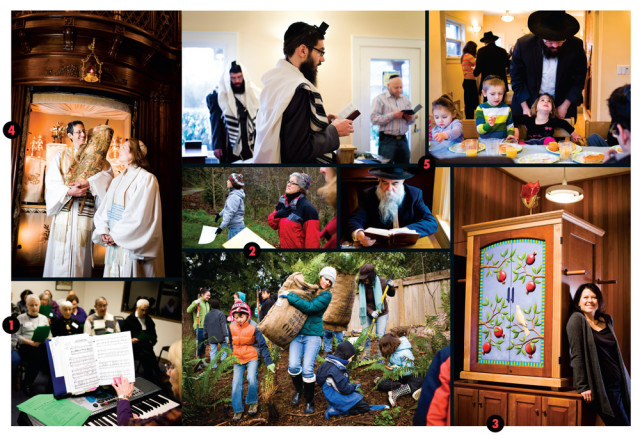 Synagogue collage