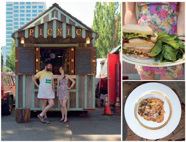 Picnic Food Cart