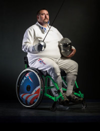 Leo Curtis, Wheelchair Fencer