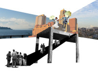 viaduct collage