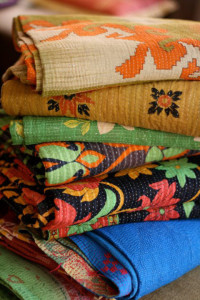 Filling Spaces sari quilts