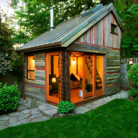 green building - backyard house by megan lea