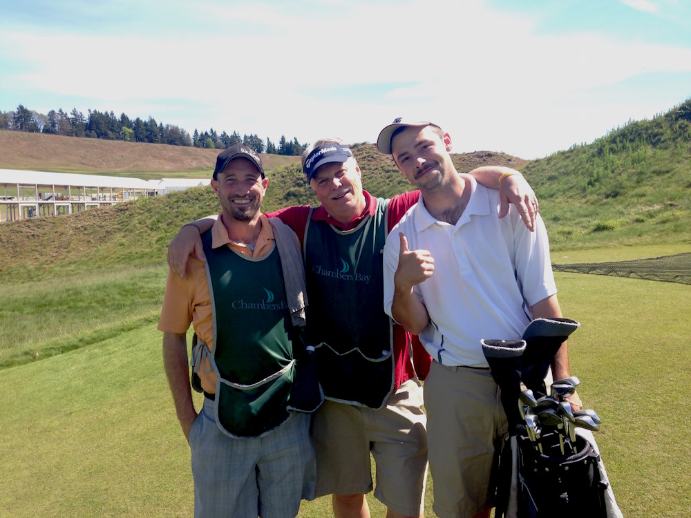 Chambers bay us open caddies vdr4of