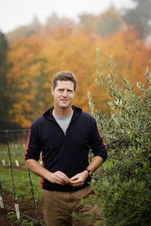 Paul Durant of the Oregon Olive Mill at Red Ridge Farms.