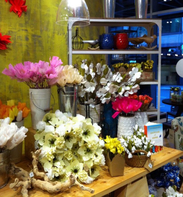 West Elm Paper Flower Market