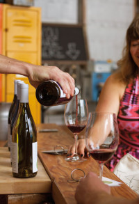Wine tasting at Alchemy