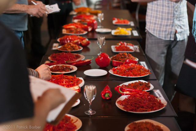 Culinary Breeding Network pepper tasting
