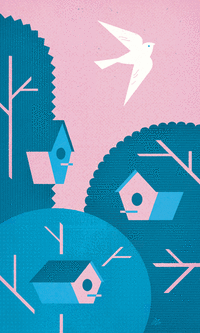 birdhouse illo