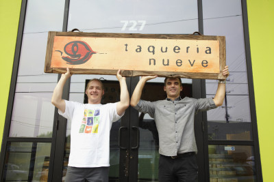 Chef Billy Schumaker and business partner Brent Richford