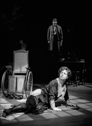 still from the play Monograms