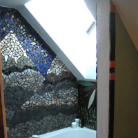 Mosaic tub