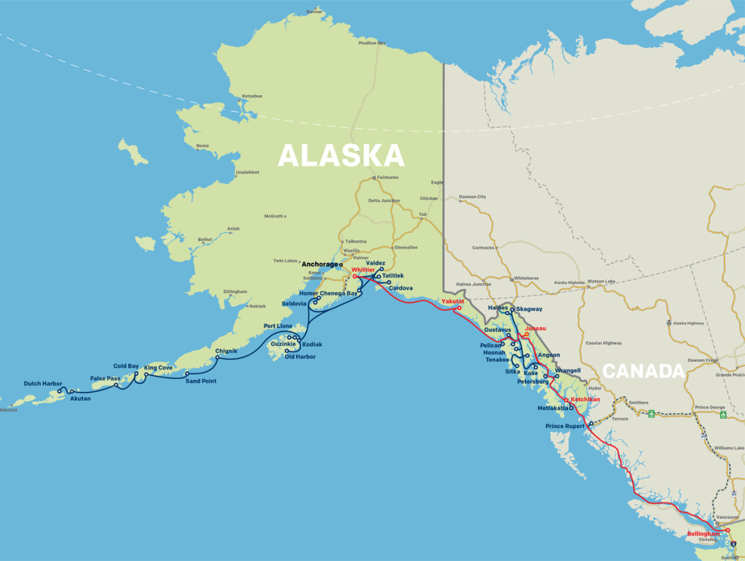 Image: Courtesy Alaska Marine Highway System
