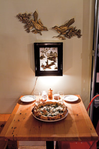 Master Class mushroom pizza