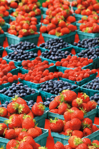 Berries at Hollywood Farmers Market