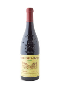 chateauneuf wine bottle