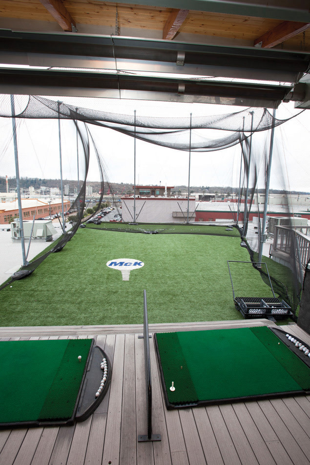 Mckinstry employee driving range