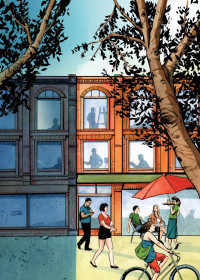 pioneer square illustration