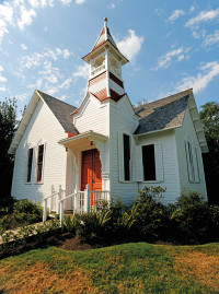 oysterville church front view