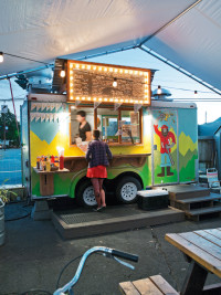 food cart potato champ