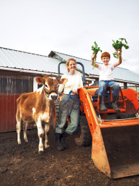 local meat ranch to table portrait