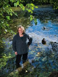 Wetlands Conservancy executive director Esther Lev