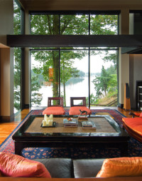 lake escape sitting