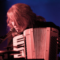 Rachel Taylor Brown with Accordian