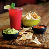 Raspberry-Mint Agua Fresca