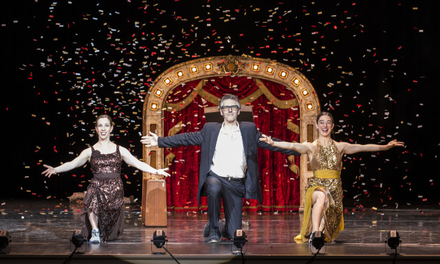 Ira Glass with Monica Bill Barnes and Anna Bass in Three Acts, Two Dancers, One Radio Host