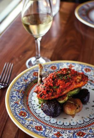 Piri piri chicken at Fado