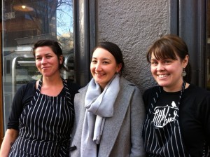 Amelia Lane, Nora Antene, and Lauren Fortgang