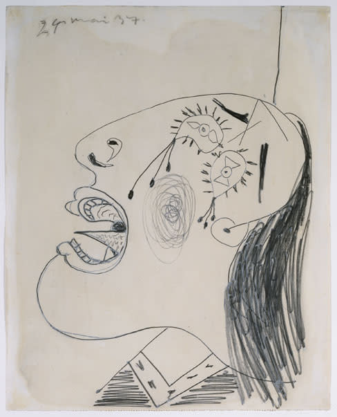 Picasso study for weeping head z9n81s