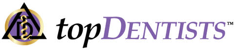 Top dentist logo pjyb0y