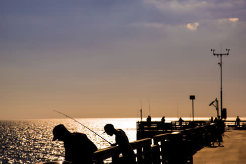 Pier Fishing Koozie