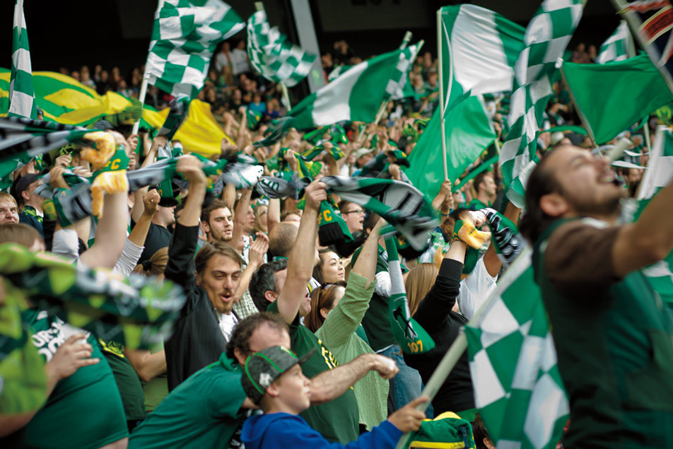 From the Stands  Fans new and old unite to cheer on the Timbers