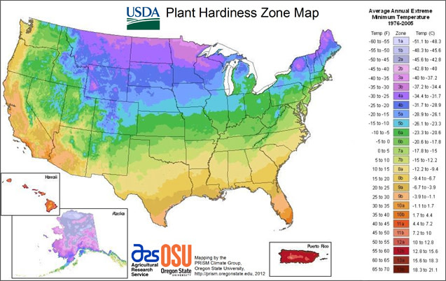 New Interactive Usda Plant Hardiness Zone Maps Portland Monthly