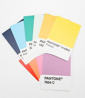 Pantone Postcards