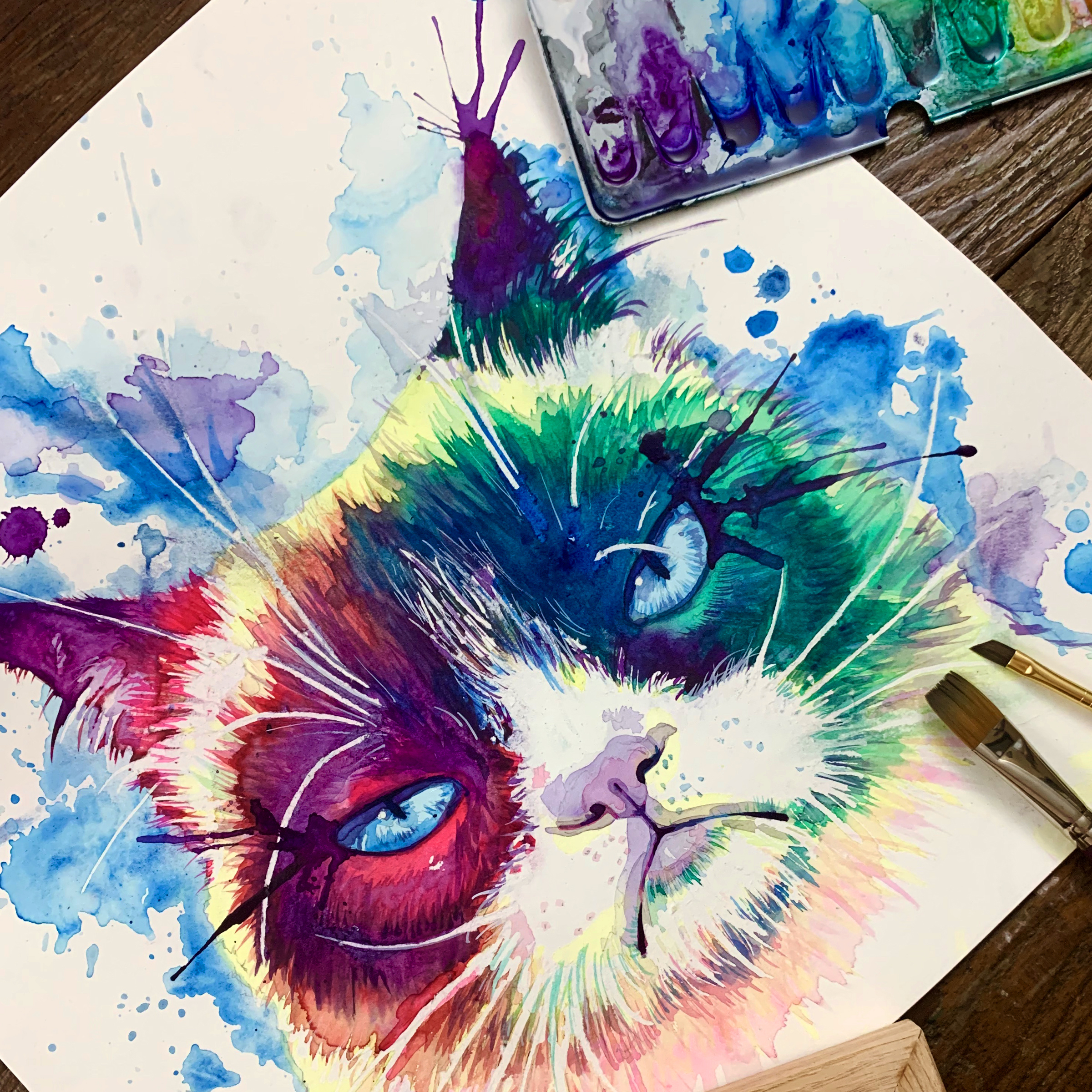 Local Sarasota Artist Creates Unique Watercolors At The Artful Giraffe Sarasota Magazine