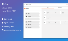 Launching Serverless Headless CMS by Webiny
