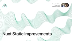 Nuxt 2.14 is out with a BIG improvement for static site generation