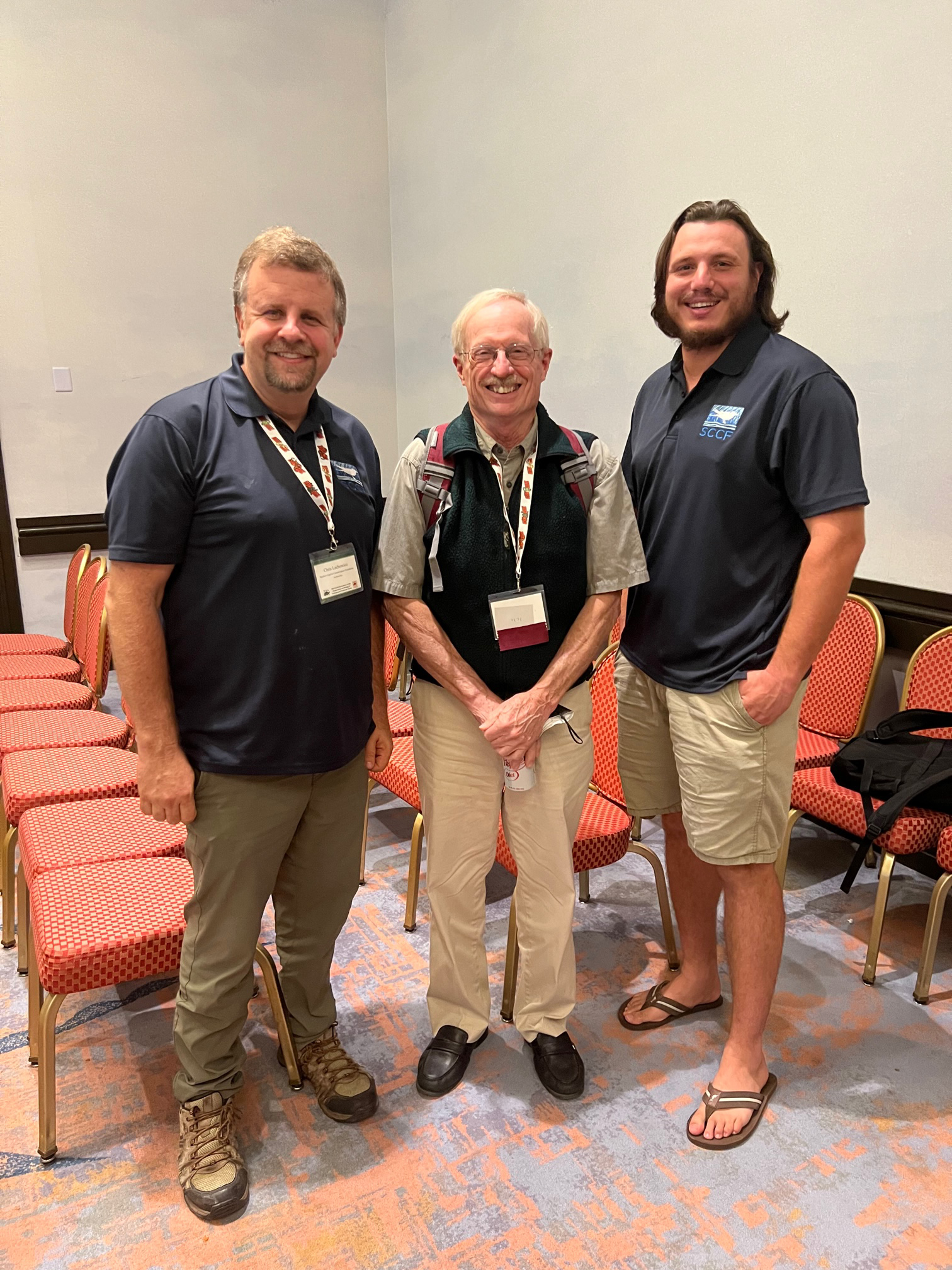 From left: Chris Lechowicz, John Iverson, Mike Mills