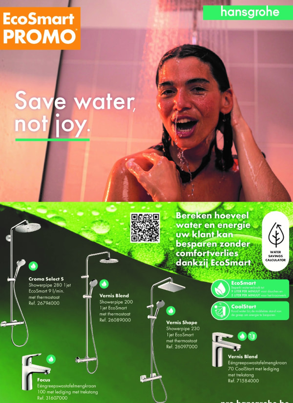 Hansgrohe Black & Eco